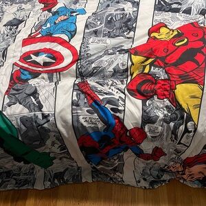 Superhero Comic Strip Bedding Set